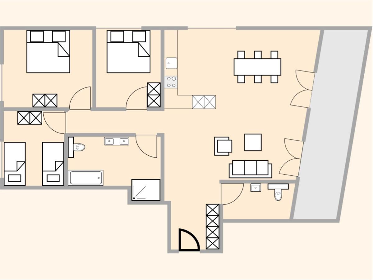 Exklusive 4.5 Zimmer Wohnung Fuer Familien Und Business Eschenz Eksteriør billede